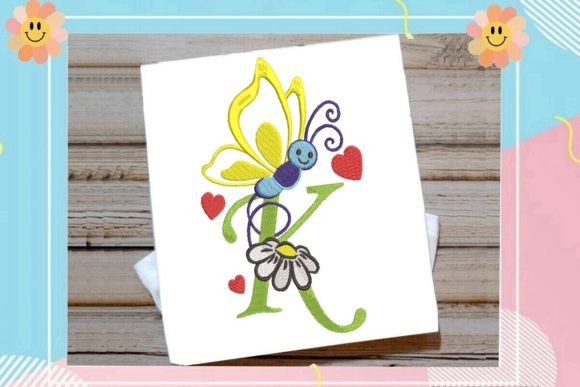Butterfly K Letter Monogram: A Designer’s Review for Boutique Apparel