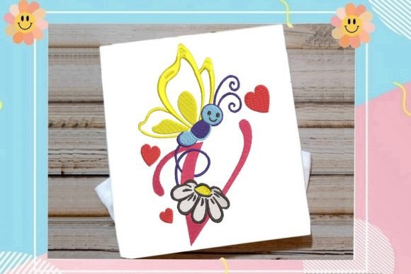 Butterfly V Letter Monogram: A Designer’s Review for Personalized Gifts