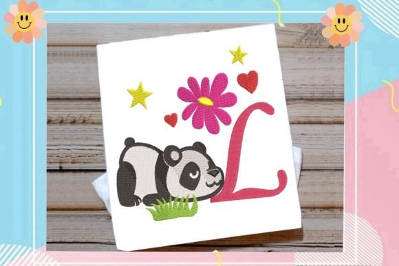 Cute Panda Monogram L Letter: A Designer’s Review for Boutique Sweatshirts