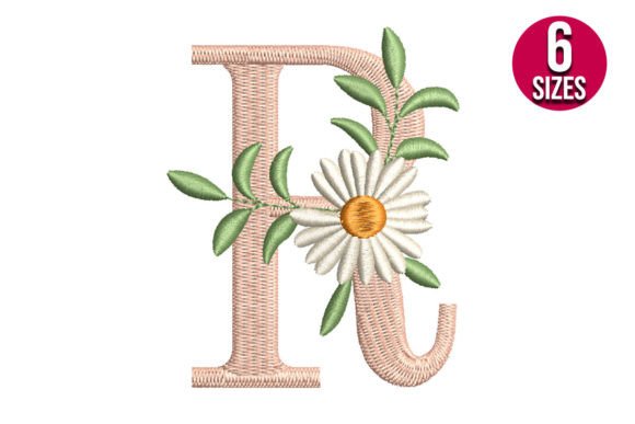 Daisy Alphabet Letter R: A Floral Touch for Personalized Gifts