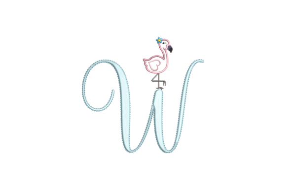 Flamingo Alphabet W: Cute, Versatile, and Craft Fair Ready?