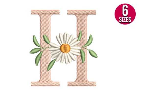 Floral Alphabet Letter H: A Designer’s Review for Personalized Gifts