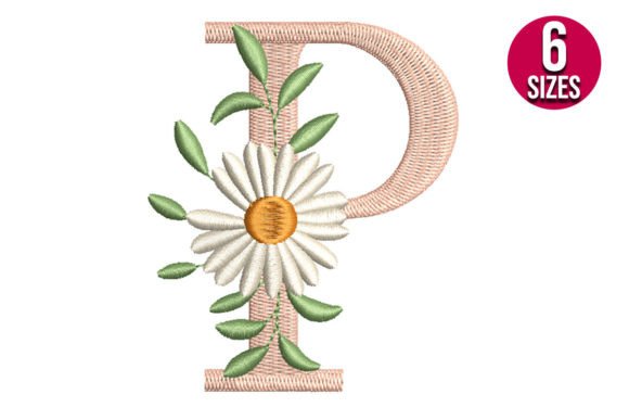 Floral Alphabet Letter P: A Craft Fair Designer’s Review