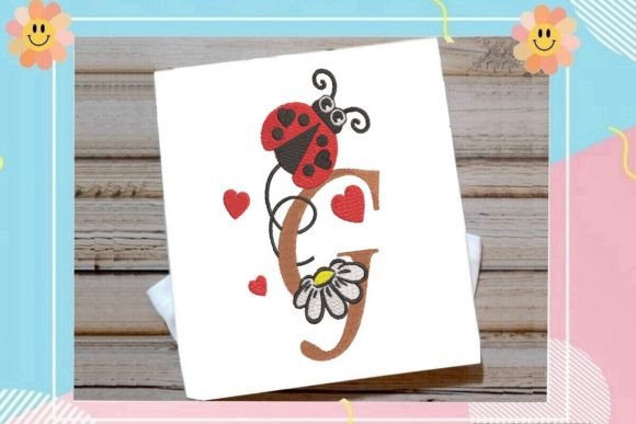 Ladybug G Letter Monogram: A Designer’s Review for Boutique Sweatshirts