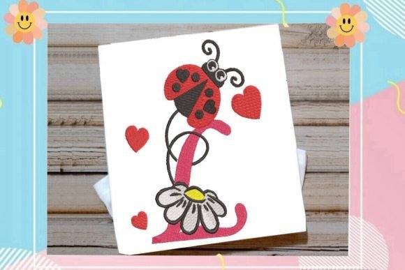 Ladybug L Letter Monogram: A Charming Branding Choice